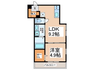 仮）泉佐野市笠松Ａ棟　新築工事の物件間取画像